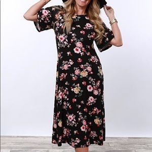 Floral Midi dress